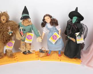 Vintage 1988 Turner Wizard of Oz Dolls