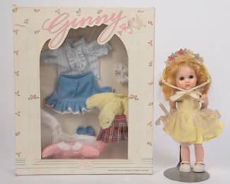 Vintage Ginny Vogue Doll With Clothing