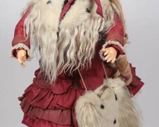 Antique Simon & Halbig Bisque Head Doll