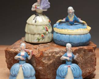 Vintage Porcelain Perfume Bottles