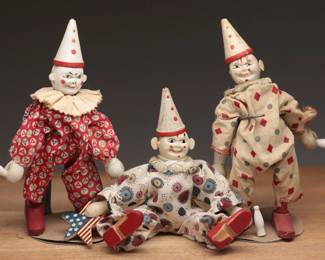 Schoenhut Humpty Dumpty Circus Clown Figures