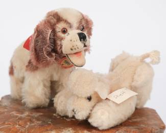 1950s Steiff Cockie and Snobby Dogs