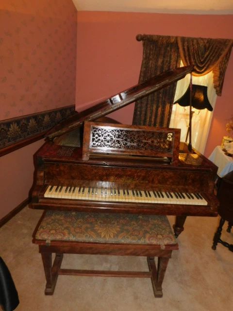 Antique Erard 7' French Grand Piano Serial Number 13666 Dated 1831-1836