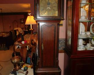 Antique D. Collier Gately George III Tall Case Clock Not Working. Late 1700'