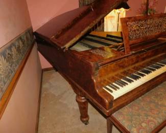 Antique Erard 7' French Grand Piano Serial Number 13666 Dated 1831-1836