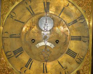 Antique D. Collier Gately George III Tall Case Clock Not Working. Late 1700's