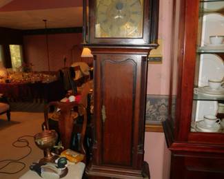 Antique D. Collier Gately George III Tall Case Clock Not Working. Late 1700's
