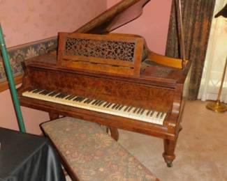 Antique Erard 7' French Grand Piano Serial Number 13666 Dated 1831-1836