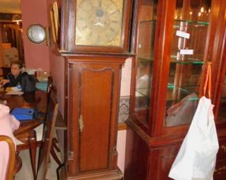 Antique D. Collier Gately George III Tall Case Clock Not Working. Late 1700's