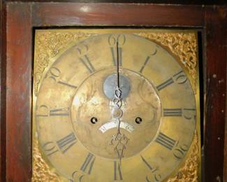 Antique D. Collier Gately George III Tall Case Clock Not Working. Late 1700's
