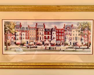 Commonwealth Avenue by Olen Judge signed & numbered