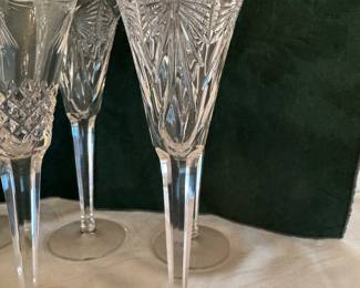 Waterford champagne glasses