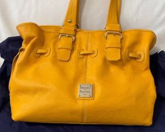Dooney & Bourke leather handbag.