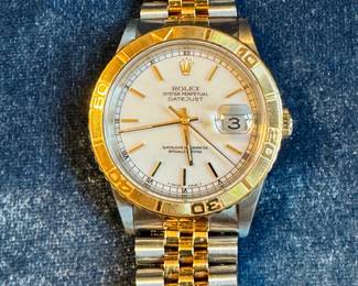 Men's Rolex oyster perpetual watch