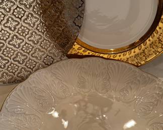 Pretty serving plates