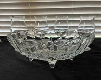Footed Fruitbowl Set