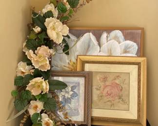 Floral Art, Frames, Decor