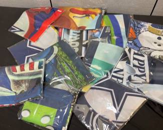 Mystery Lot Of Dallas Cowboys Themed Large Yard Flags