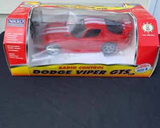 Factory Sealed Nikko Radio Control Dodge Viper GTS
