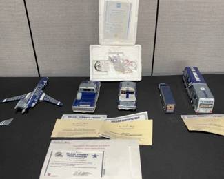 010 Dallas Cowboys Die Cast Team Vehicles Collection