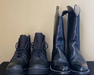 Black Boots Urban To Western