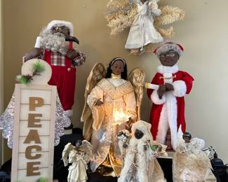 Santas, Mrs. Claus Angels