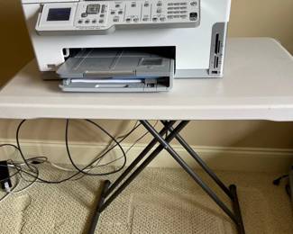 HP Printer And Table