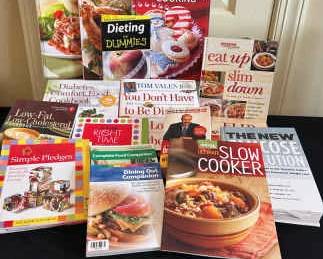Mystery Lot Of Diabetic Weight Loss Cookbooks
