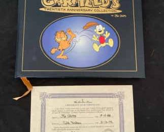 Garfields Twentieth Anniversary Collection Edition Signed First Edition Book