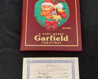 Garfield Seasons Eating Signed Edition