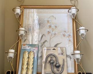 Golden Colored Wall Decor Bundle