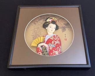 Graceful Geisha Japanese Wall Art