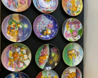 Danbury Mint Garfield Calendar Plates