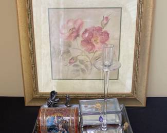 Porcelain Music Box And Home Decor