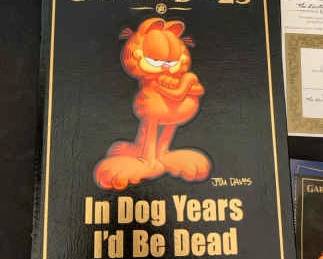 Garfield At 25 In Dog Years Id Be Dead Signed Edition