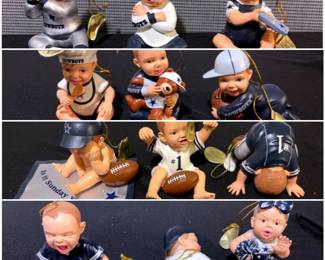 Born To Be A Cowboys Fan Fine Ornament Collection