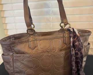 Bronze Colored Fashion Bag