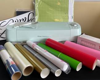 Massive Cricut And Vinyl Lot