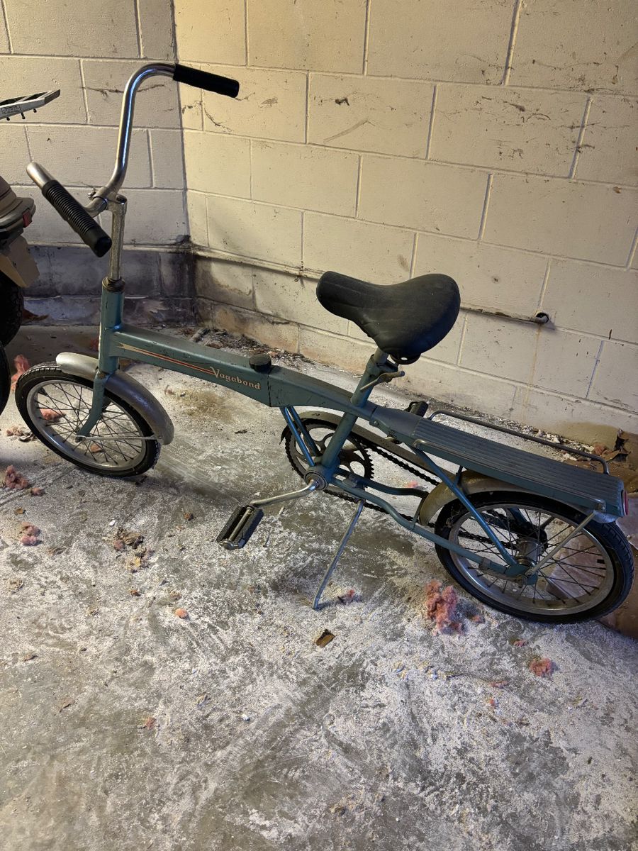 Vintage folding Vega bond bicycle