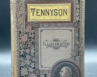 1885 THE POETICAL WORKS of TENNYSON Illustrated