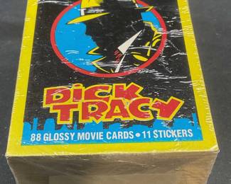 Group Lot Vtg Dick Tracy Movie Trading Cards