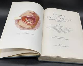 1943 TEXTBOOK OF EXODONTIA Illustrated Book