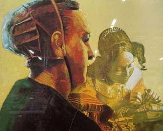 George Deem Vermeer Lithograph, Signed Proof
