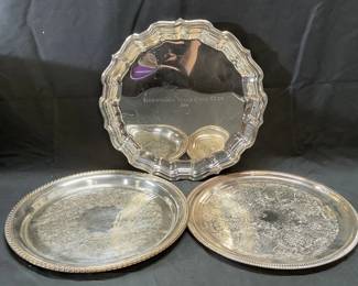 Lot 3 Tiffany & Co Pewter Tray, More