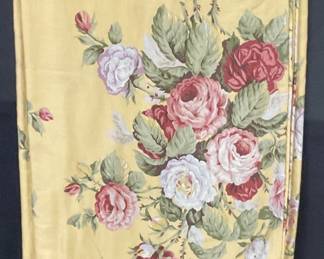 Vintage Floral Patterned Duvet Cover