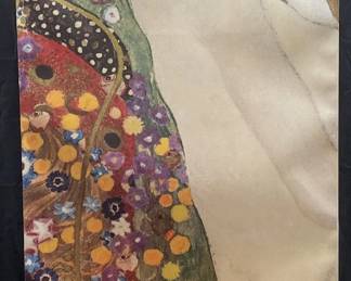 IKEA Klimt Water Serpents II Repro Print 4.5Ft T