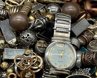 Jewelry Makers Group Lot, Jewelry Pieces & Beads