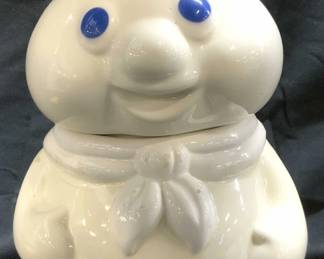 THE PILLSBURY COMPANY Doughboy Porc Cookie Jar