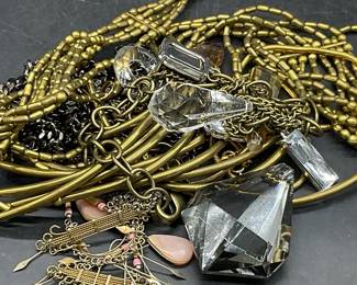 Jewelry Makers Group Lot, Necklace Pieces +