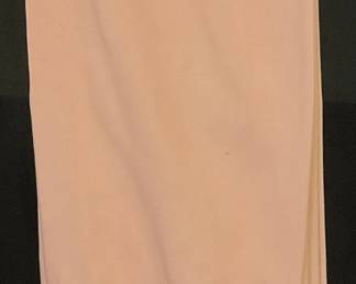 Round Pink Fabric Tablecloth